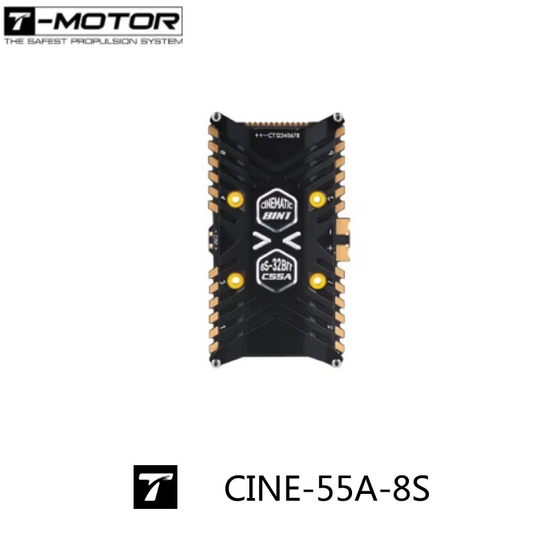 T-Motor F7 Pro Flight Controller - T-Motor CINE-55A-8S-BLHeli_32 8-IN-1 전문가용 영화 촬영용