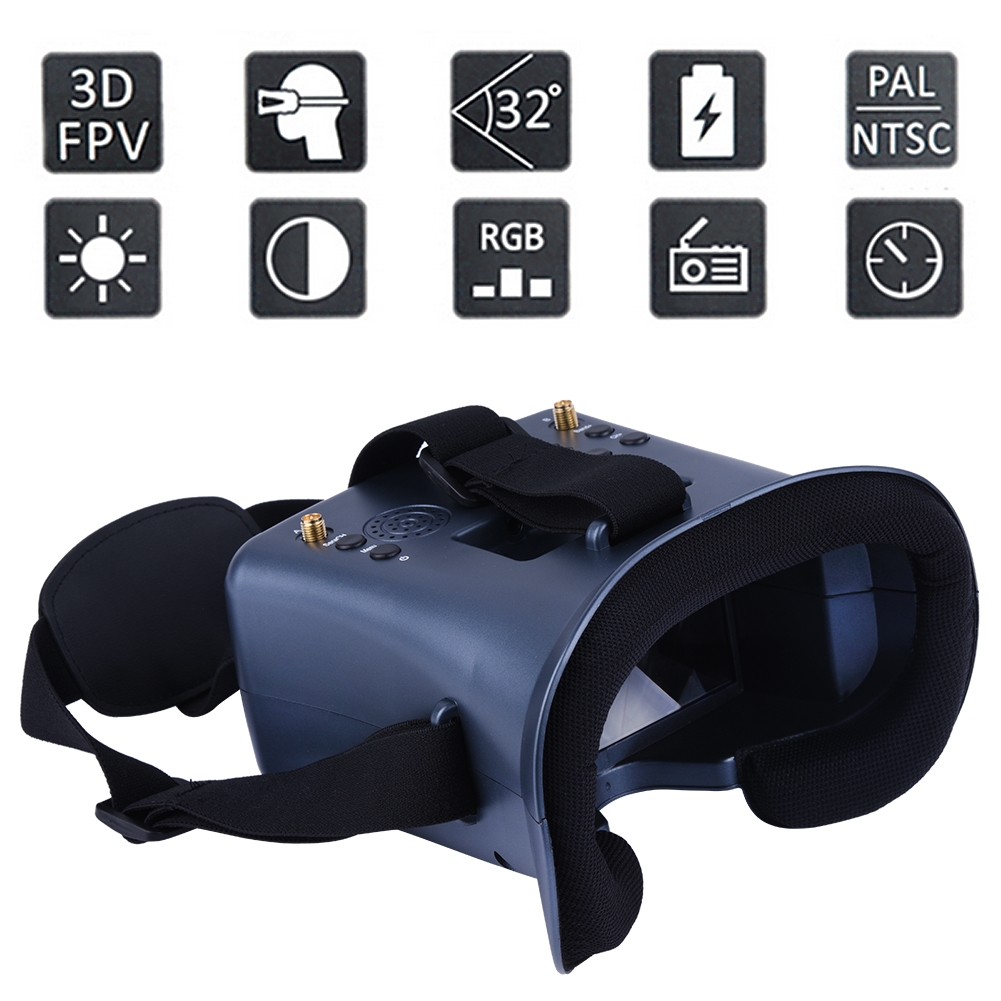 008D 5.8G 40CH 4.3인치 800*480 비 - Skyzone Cobra X V2 Fpv Goggles 리뷰 및 가격